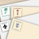Designer Square Return Address Labels Image 2 of 3